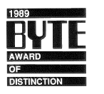 1989 Byte Award of Distinction